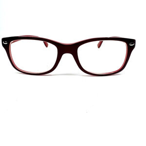 RAY BAN RB1531 3592 Burgundy‎ Unisex Kids Full Rim Eyeglasses 48-16-130 H12149